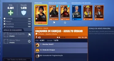 conta de fortnite - 29 skins com o SALVE O MUNDO