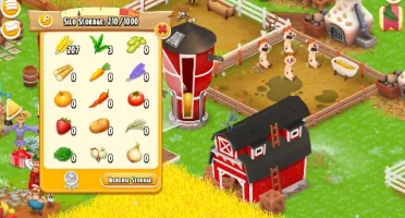 Fazenda Hay Day  nível 80 com expansões de terra