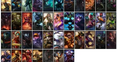 Conta prata 1 com 95 Champs e 63 Skins