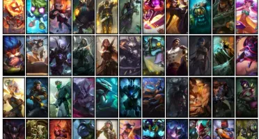 Conta prata 1 com 95 Champs e 63 Skins