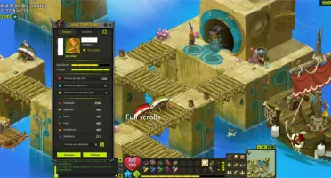 Conta Dofus top, 5 personagens todos  equipados
