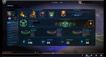 CONTA SMITE BETA TESTER - YMIR CACODEMÔNIO E VARIAS SKINS