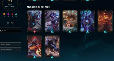 Conta League of Legends - GOLD ll com anivia vitoriosa