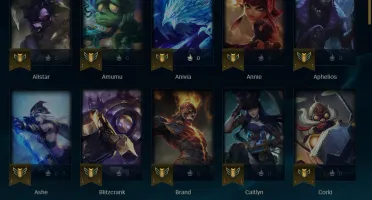 Conta League of Legends - GOLD ll com anivia vitoriosa