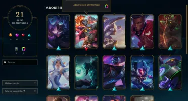Conta League of Legends - GOLD ll com anivia vitoriosa