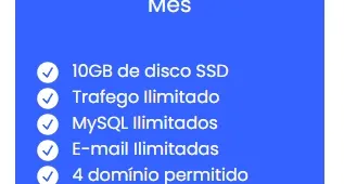 Hospedagem de Sites (Plano Ouro) - cPanel