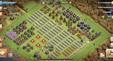 Conta clash of clans c11 quase full