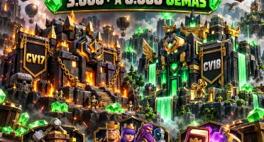[GLOBAL] Clash of Clans CV17 / CV18 | RUSH 3.000-8.000 GEMAS