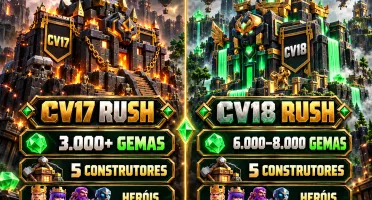 [GLOBAL] Clash of Clans CV17 / CV18 | RUSH 3.000-8.000 GEMAS
