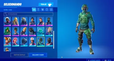 Conta Fornite com Nvidia Bundle e skin da Twitch Prime