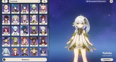 Conta Genshin +27 LENDÁRIOS! 8 Passes+/todos os t4