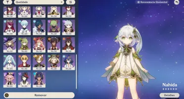 Conta Genshin +27 LENDÁRIOS! 8 Passes+/todos os t4