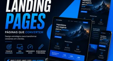 Crio sua Landing Page Profissional