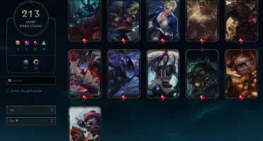 Conta League Of Legends Unranked 213 Skins "FULL" champ