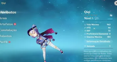 Conta Genshin impact VENTI com constelação e +