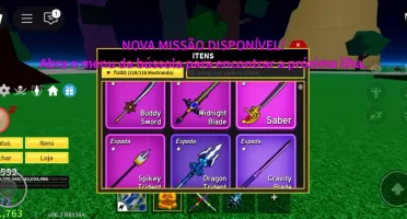 Conta de blox fruits com fruta permanente barata