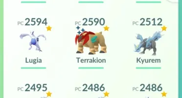 Conta de Pokémon go