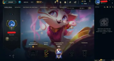 Conta League of Legends Full Acesso - 74 Champs e 47 Skins