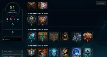 Conta League of Legends Full Acesso - 74 Champs e 47 Skins