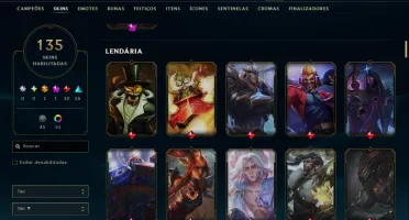 Conta 2017 Platina 135 skins 1Ultimate Miss Fortune