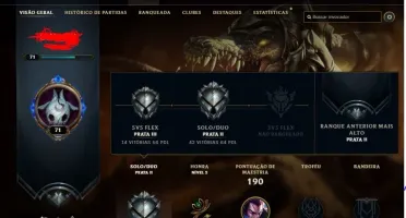 Conta LOL Prata II 14,99 R$