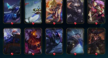 vendo conta league of legends com muitas skins e maestrias