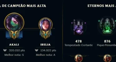 vendo conta league of legends com muitas skins e maestrias