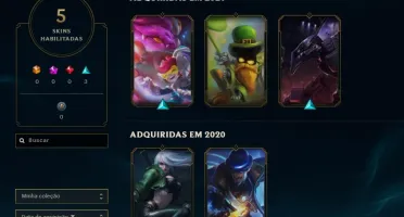 Conta diamante 1, MMR e emote mestre, League of legends lol
