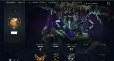Smurf Gold 4 sem email confirmado. LOL