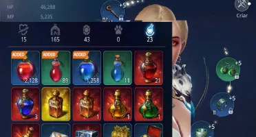 MIR4 MAGE lvl70 76kk PP servidor SA051
