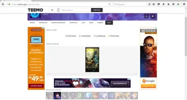 Conta LoL Br Gold V - MMR Alto com e-mail