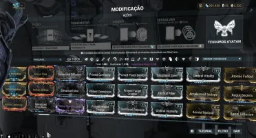 Conta cheia de mods e Kavat Adarza Maestria 10 !