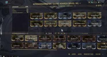 Conta cheia de mods e Kavat Adarza Maestria 10 !