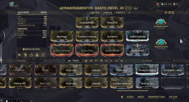Conta cheia de mods e Kavat Adarza Maestria 10 !