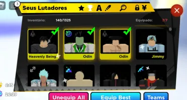 Anime fighters conta upada