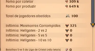 Conta Albion Cursed