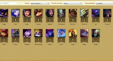 CONTA LEAGUE OF LEGENDS BR- 2 SKINS - 19 CHAMPS - LEVEL 27