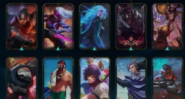 Conta de League of Legends TOP SKINS RARAS