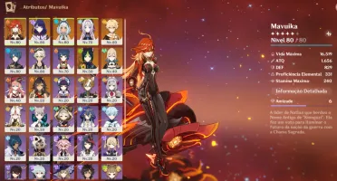 Mavuika, Raiden, Mualani, Citlali e +