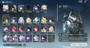 Conta Wuthering Waves| Jingran + Premium + Rebecca + Suisui