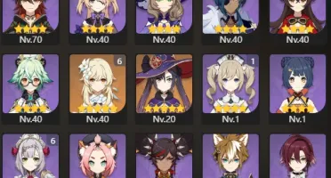 Nahida e Asssinatura + Xianyun C1 e Faruzan C6 - AR 50