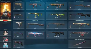 Conta VALORANT ⭐ 33 SKINS ⭐ Full Acesso ⭐