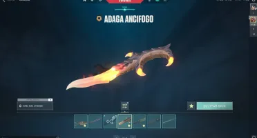 Conta valorant com skins boas maior elo ascendente 1