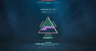 Conta valorant com skins boas maior elo ascendente 1