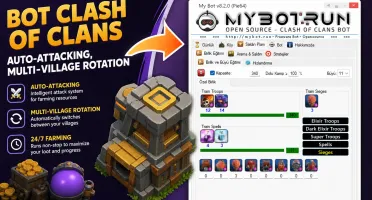 Bot Clash Of Clans - Auto-Attacking, Multi-Village Rotation