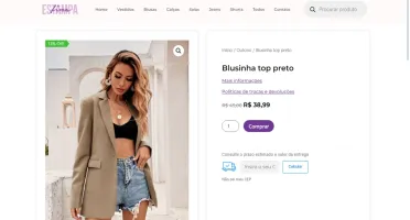Loja Virtual Roupas WordPress