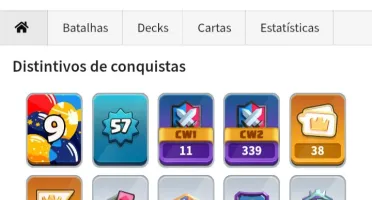 Conta com medalha de 9 anos