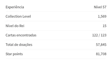 Conta com medalha de 9 anos