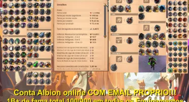 Conta Full Spec Armor e algumas armas (com Craft de pot)