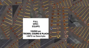 Conta Full Spec Armor e algumas armas (com Craft de pot)